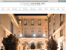 Tablet Screenshot of clementcividino.com